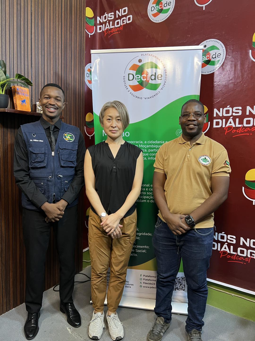 Visita da Professora Akiyo, do Institute of Developing Economies do Japão a Plataforma DECIDE